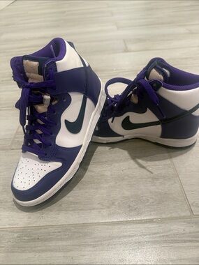 Nike Dunk High GS Electro Purple